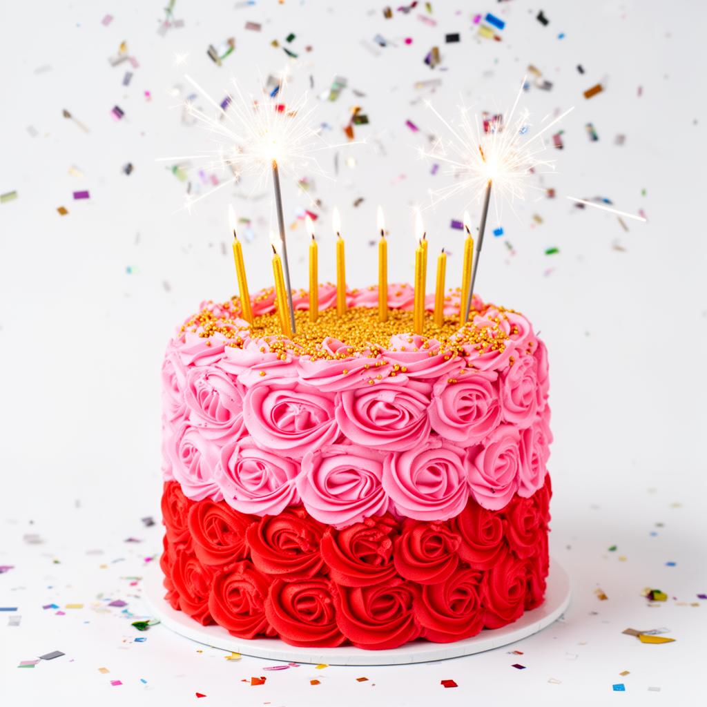 Pink Rose Sparkler