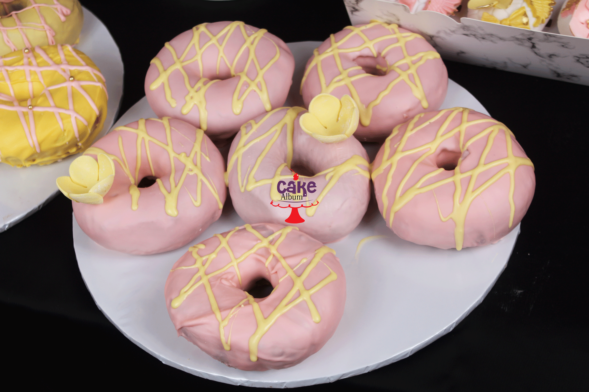 Pastel Donut Treat Box