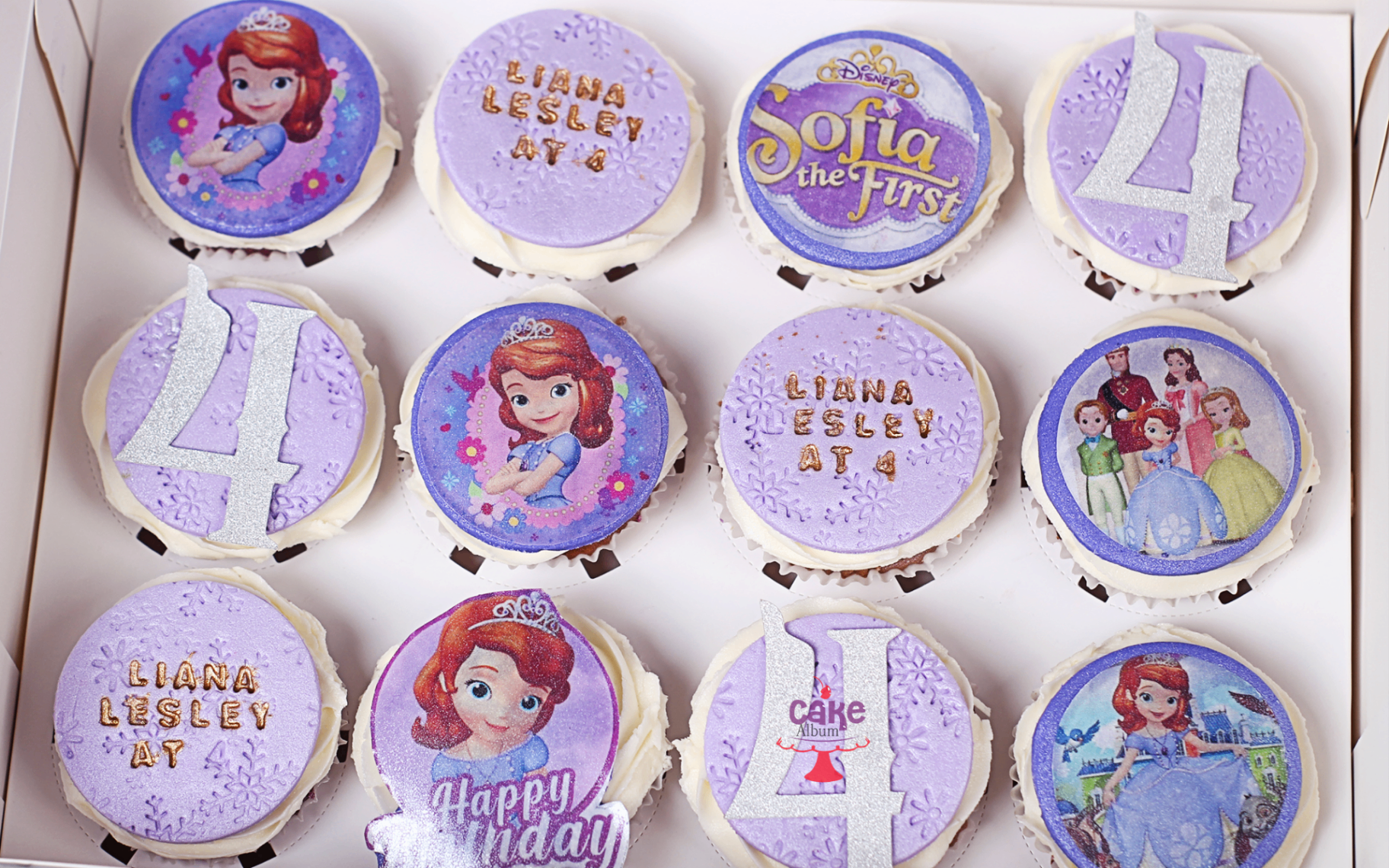 Sofia Princess Cupcake Set